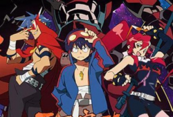 天元突破动漫,宇宙的守护者与勇者传奇